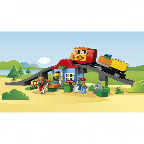 Конструктор LEGO DUPLO Town 10508 Большой поезд в Нальчике