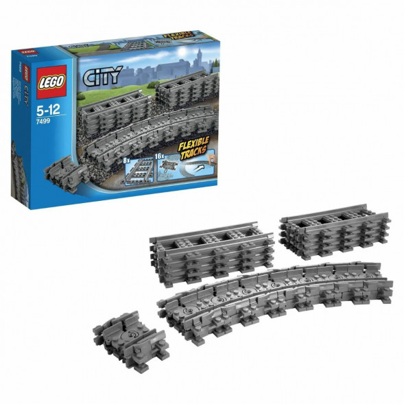 Конструктор LEGO City Trains 7499 Гибкие пути в Нальчике