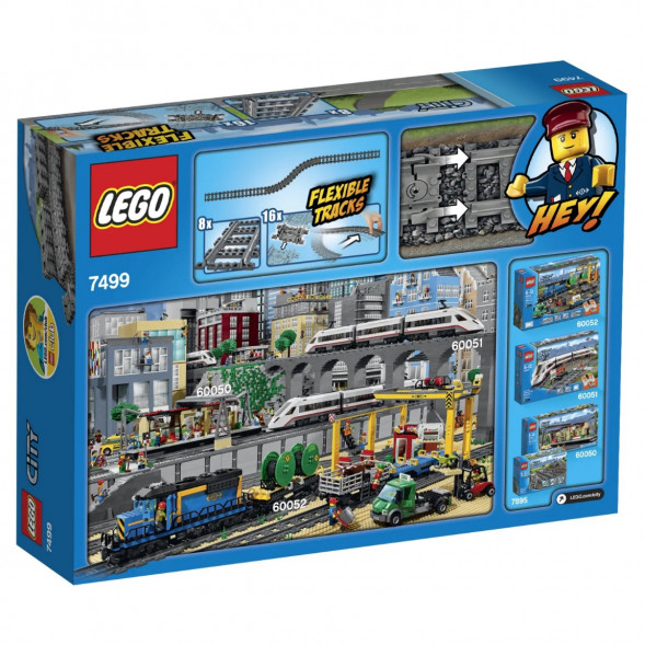 Конструктор LEGO City Trains 7499 Гибкие пути в Нальчике