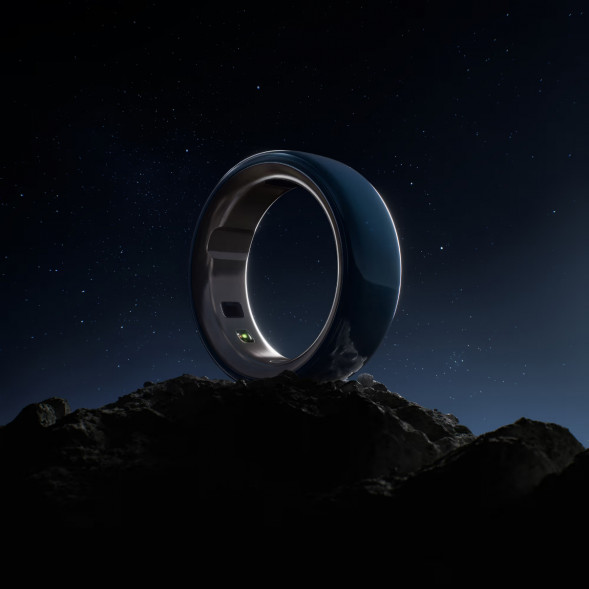 Умное кольцо Oura Ring 4 Ceramic (размер 9), Темная ночь/Midnight в Нальчике