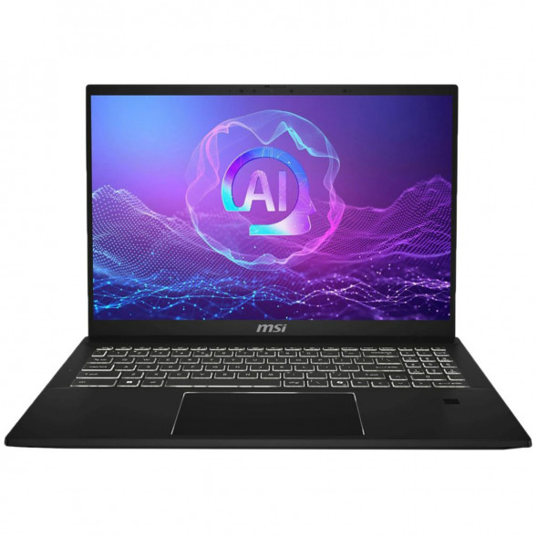 Ноутбук трансформер MSI Summit Pro 16 AI A2HVETG-085RU (16&amp;quot;, IPS, Intel Core Ultra 7 255H 2ГГц, 16 ядер, 32ГБ LPDDR5, 1ТБ SSD, NVIDIA GeForce RTX 4050 - 6 ГБ, Windows 11 Pro), черный в Нальчике
