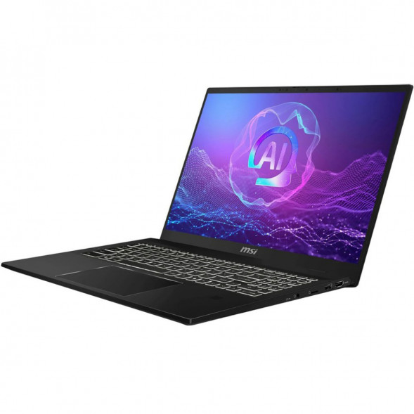 Ноутбук трансформер MSI Summit Pro 16 AI A2HVETG-085RU (16&amp;quot;, IPS, Intel Core Ultra 7 255H 2ГГц, 16 ядер, 32ГБ LPDDR5, 1ТБ SSD, NVIDIA GeForce RTX 4050 - 6 ГБ, Windows 11 Pro), черный в Нальчике