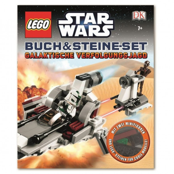 Книга и набор кубиков LEGO Star Wars Buch &amp;amp; Steine-Set: Galaktische Verfolgungsjagd в Нальчике