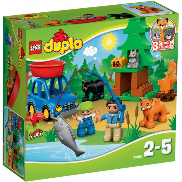 Конструктор LEGO DUPLO 10583 Рыбалка в лесу в Нальчике
