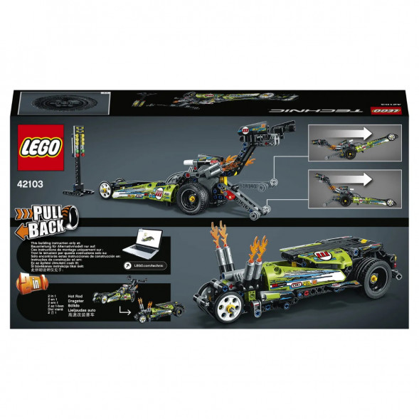 Конструктор LEGO Technic 42103 Драгстер в Нальчике