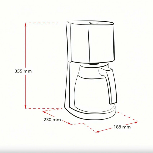 Кофеварка капельная Melitta Enjoy Top Therm, черная в Нальчике