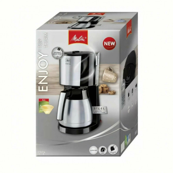Кофеварка капельная Melitta Enjoy Top Therm, черная в Нальчике