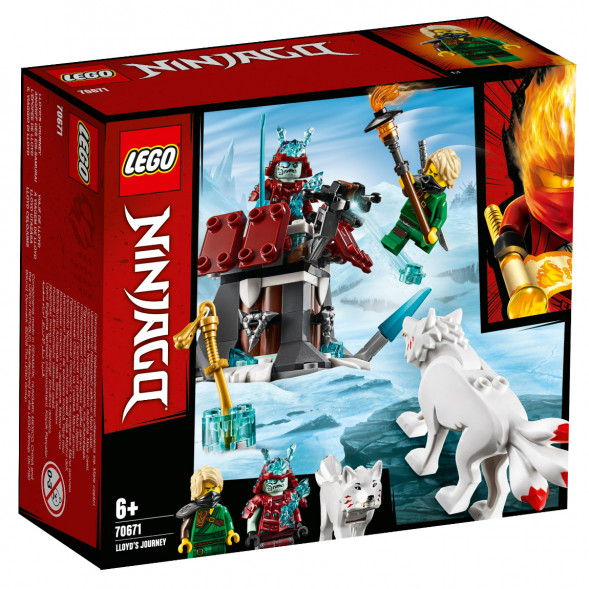 Конструктор LEGO Ninjago 70671 Путешествие Ллойда в Нальчике