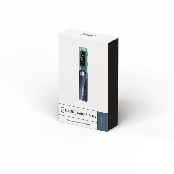 Криптокошелек Ledger Nano S Plus 1 шт., Neptune Blue в Нальчике