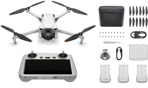Квадрокоптер DJI Mini 3 Fly More Combo Plus (DJI RC) в Нальчике