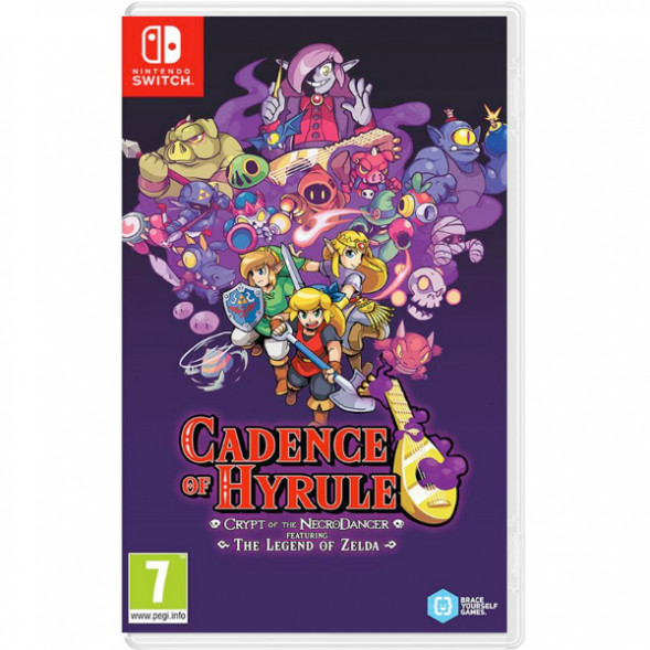 Игра Cadence of Hyrule: Crypt of the NecroDancer Featuring The Legend of Zelda [Nintendo Switch, английская версия] в Нальчике