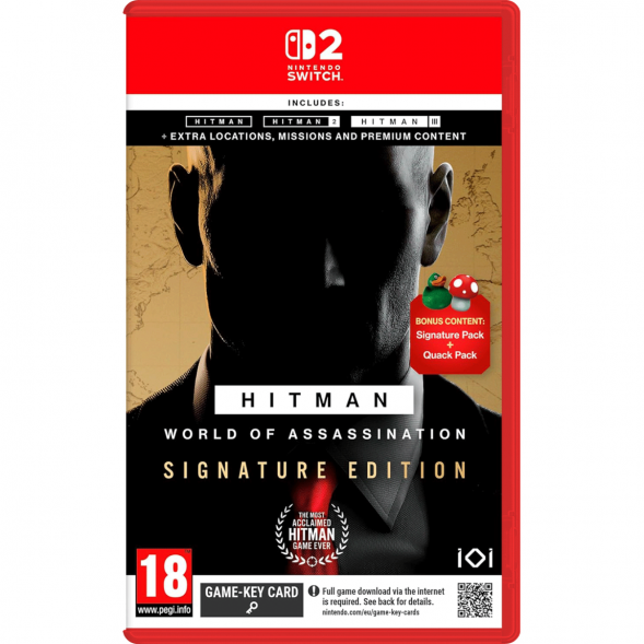 Игра Hitman World of Assassination Signature Edition [Nintendo Switch 2, русские субтитры] в Нальчике