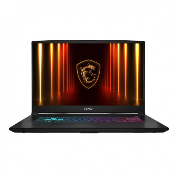 Ноутбук MSI Katana 17 HX B14WGK-415XRUY (17.3&amp;quot;, Intel Core i7 14650HX 2.2 GHz, 16 ядер, 16GB DDR5, SSD 512 ГБ, GeForce RTX 5070 8GB, без ОС), черный в Нальчике