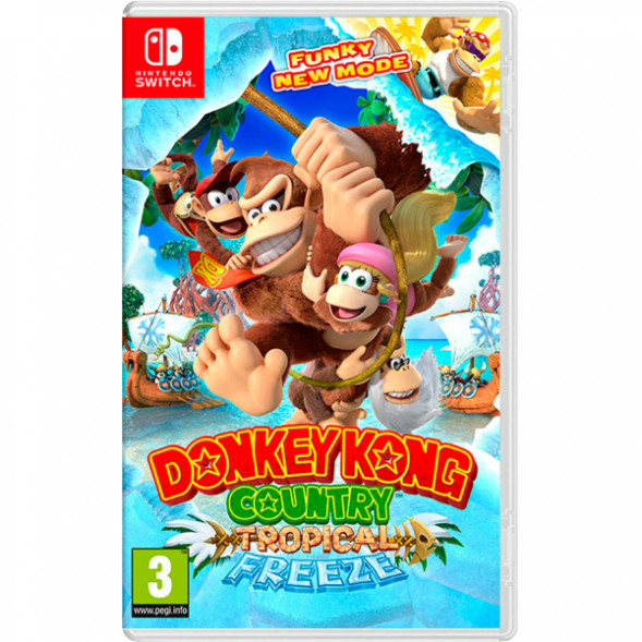 Игра Donkey Kong Country: Tropical Freeze [Nintendo Switch, английская версия] в Нальчике