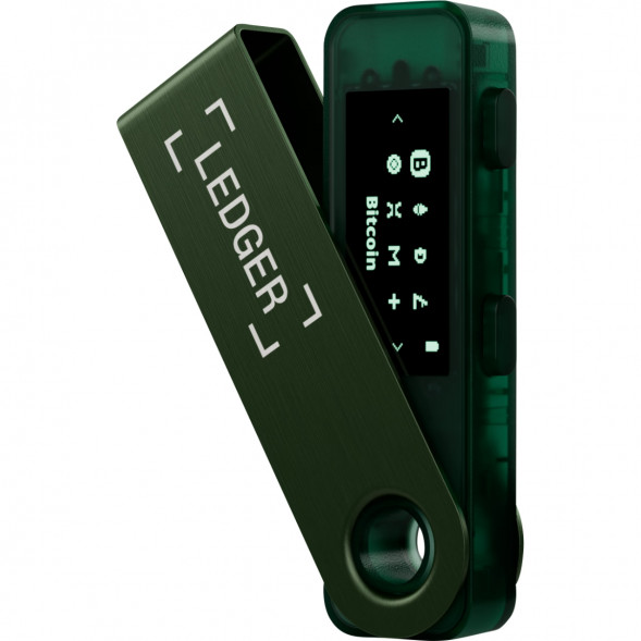 Криптокошелек Ledger Nano S Plus 1 шт., Emerald Green в Нальчике