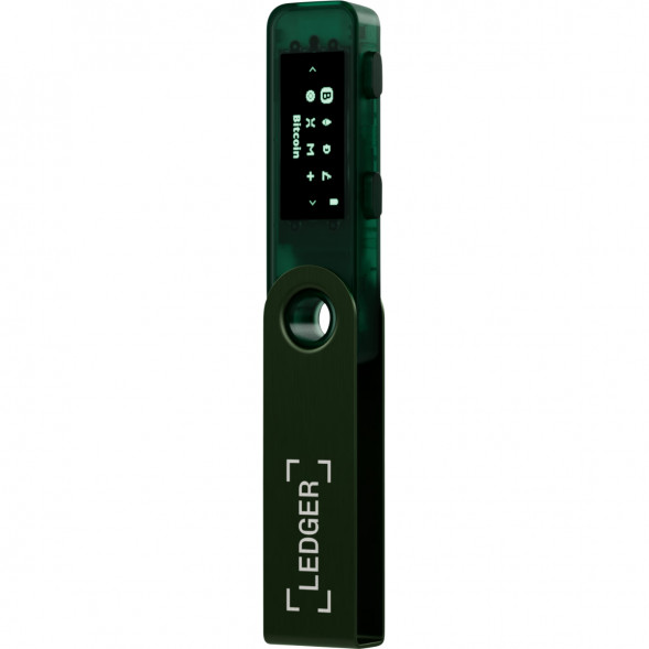 Криптокошелек Ledger Nano S Plus 1 шт., Emerald Green в Нальчике