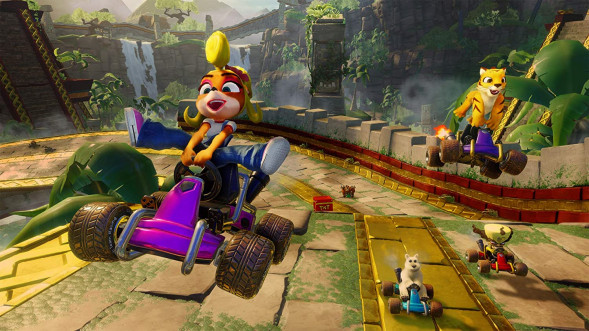 Игра Crash Team Racing Nitro-Fueled для Nintendo Switch, картридж в Нальчике