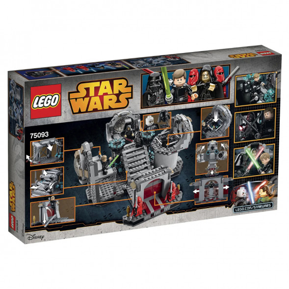 Конструктор LEGO Star Wars 75093 Звезда Смерт - Последняя схватка в Нальчике