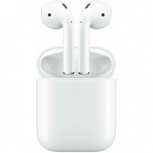Беспроводные наушники Apple AirPods 2 (с зарядным футляром) MV7N2 в Нальчике