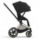 Коляска 2 в 1 Cybex Priam IV Sepia Black, шасси Rosegold в Нальчике