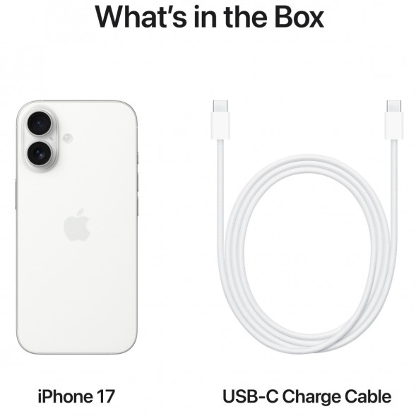 Смартфон Apple iPhone 17 256GB eSim, White в Нальчике