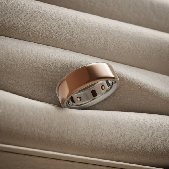 Умное кольцо Oura Ring 4 (размер 15), Розовое золото/Rose Gold в Нальчике