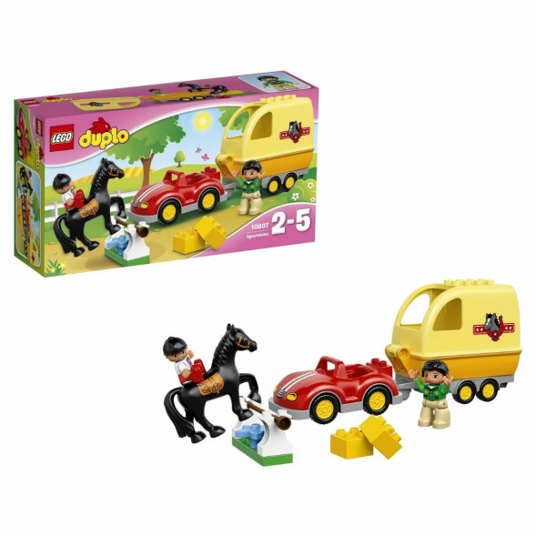 Конструктор LEGO DUPLO Town 10807 Трейлер для лошадок в Нальчике