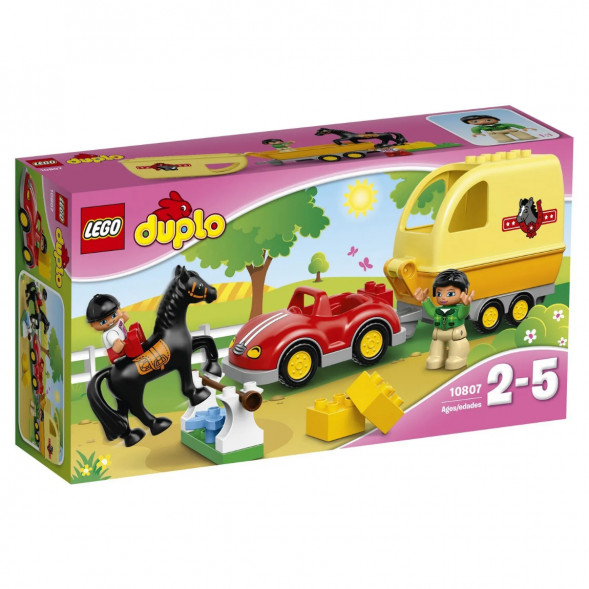 Конструктор LEGO DUPLO Town 10807 Трейлер для лошадок в Нальчике