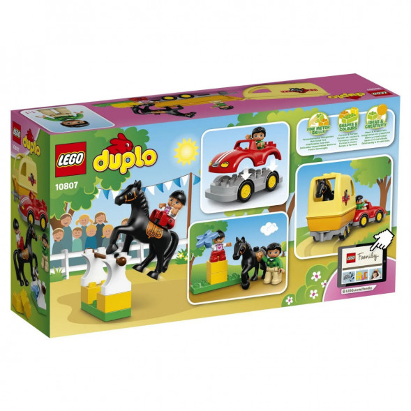 Конструктор LEGO DUPLO Town 10807 Трейлер для лошадок в Нальчике