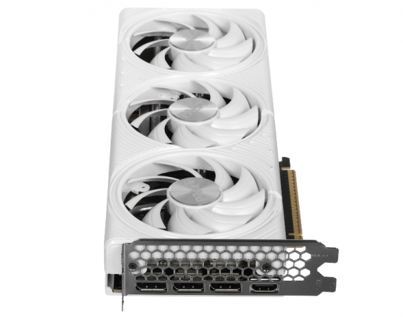 Видеокарта Palit NVIDIA GeForce RTX5070 WHITE OC 12ГБ GDDR7, OC в Нальчике