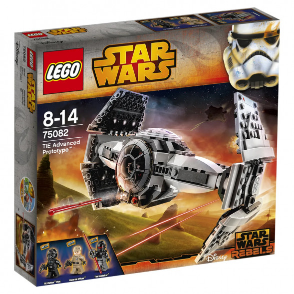 Конструктор LEGO Star Wars 75082 Улучшенный Прототип TIE Истребителя в Нальчике
