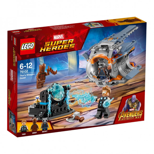 Конструктор LEGO Super Heroes 76102 Война бесконечности: В поисках оружия Тора в Нальчике