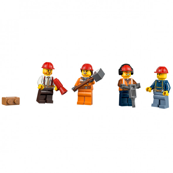 Конструктор LEGO City 60072 Набор «Строительная команда» для начинающих в Нальчике
