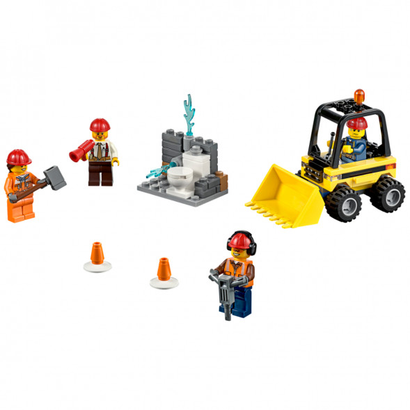 Конструктор LEGO City 60072 Набор «Строительная команда» для начинающих в Нальчике