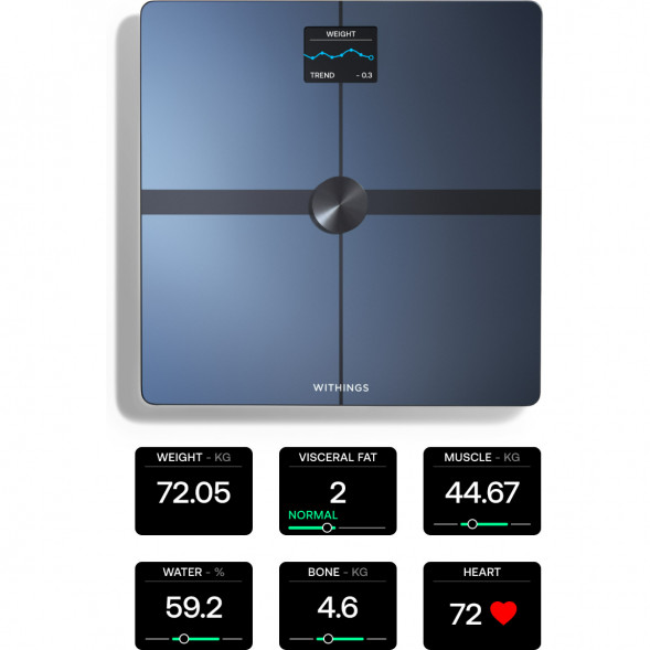 Умные весы Withings Body Smart Black (WBS13-BLACK-ALL-INTER) в Нальчике