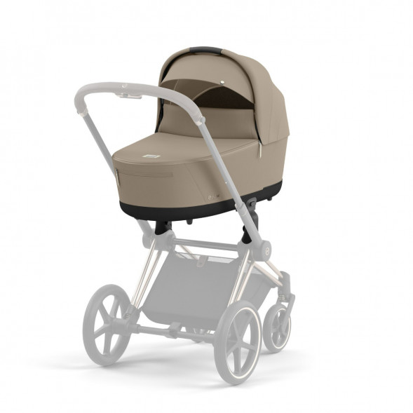 Коляска 2 в 1 Cybex Priam IV Cozy Beige, шасси Rosegold в Нальчике