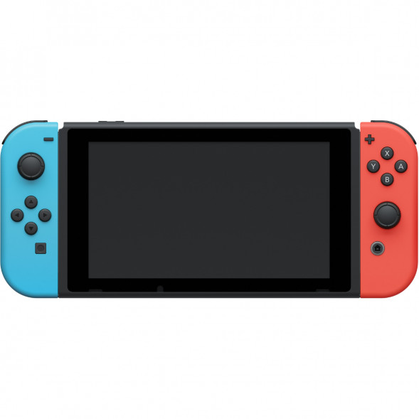 Игровая приставка Nintendo Switch OLED 64 ГБ, неоновый синий/неоновый красный в Нальчике