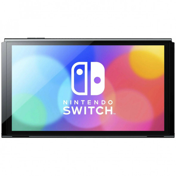 Игровая приставка Nintendo Switch OLED 64 ГБ, неоновый синий/неоновый красный в Нальчике