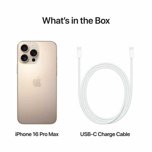 Смартфон Apple iPhone 16 Pro Max (nano SIM+eSIM) 256ГБ, Desert Titanium в Нальчике