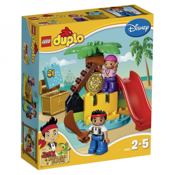 Конструктор LEGO DUPLO Jake 10604 Остров сокровищ в Нальчике