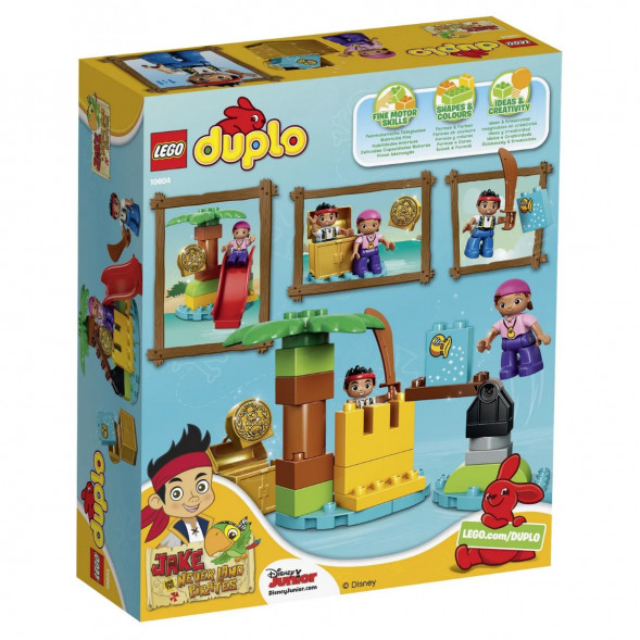 Конструктор LEGO DUPLO Jake 10604 Остров сокровищ в Нальчике