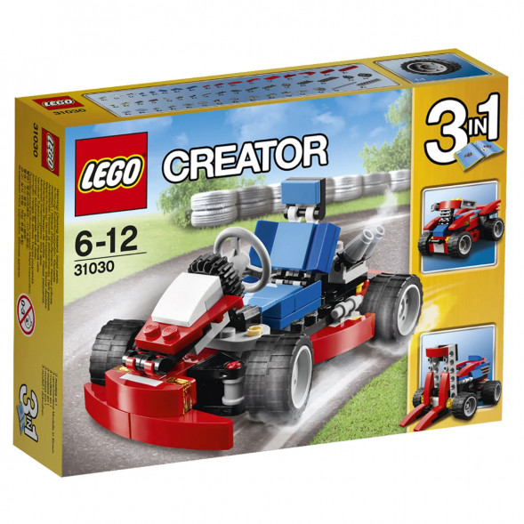 Конструктор LEGO Creator 31030 Красный гоночный карт в Нальчике