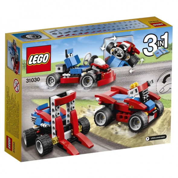 Конструктор LEGO Creator 31030 Красный гоночный карт в Нальчике