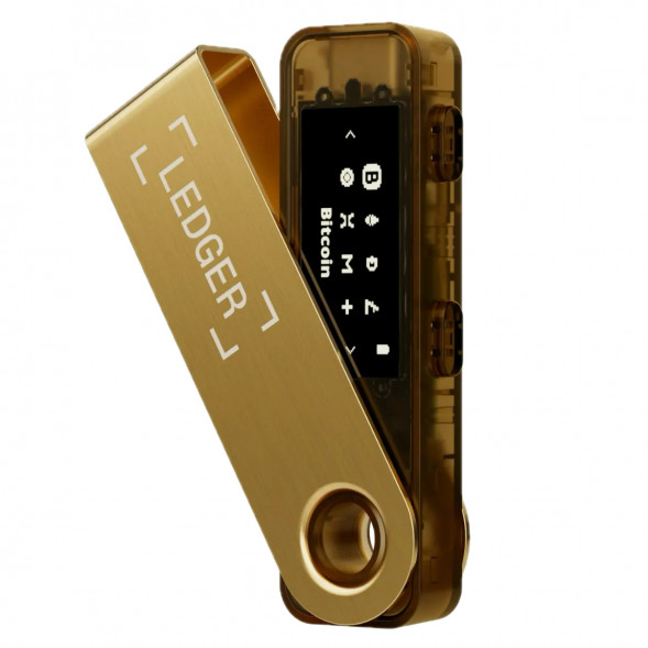 Криптокошелек Ledger Nano S Plus 1 шт., золотой в Нальчике