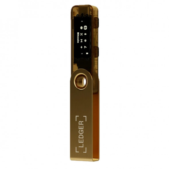 Криптокошелек Ledger Nano S Plus 1 шт., золотой в Нальчике