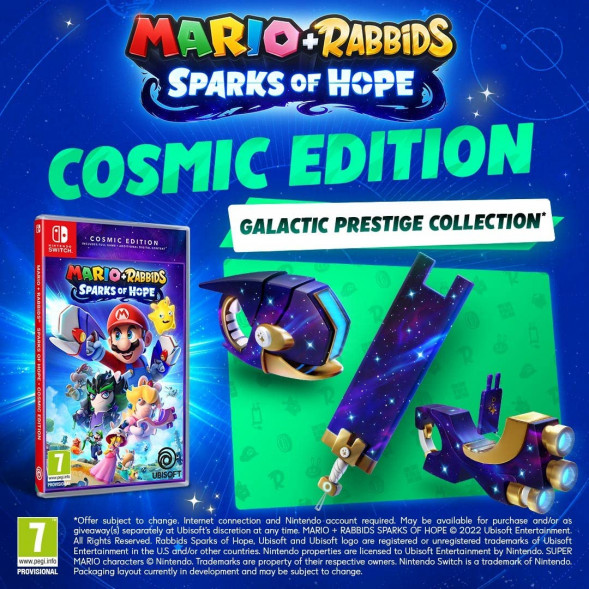 Игра Mario + Rabbids: Sparks of Hope. Cosmic Edition [Nintendo Switch, русские субтитры] в Нальчике