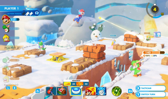 Игра Mario + Rabbids Kingdom Battle [Nintendo Switch, английский язык] в Нальчике
