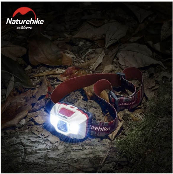 Налобный фонарь Naturehike TD-02, красный/белый в Нальчике