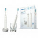 Набор из 2 электрических зубных щеток Philips Sonicare DiamondClean 9000 HX9914/55, белый в Нальчике