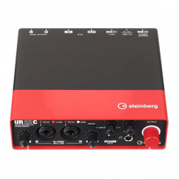 Аудиоинтерфейс Steinberg UR22C, Red